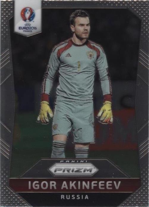 2016 Panini Prizm UEFA Euro Igor Akinfeev #169