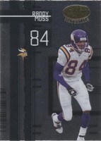 2005 Leaf Certified Materials Randy Moss #68