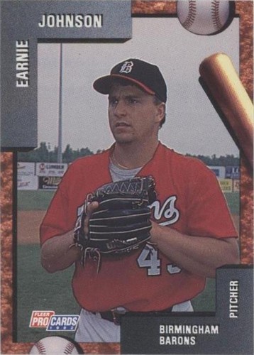 1992 Fleer ProCards Minor League - Earnie Johnson #2576