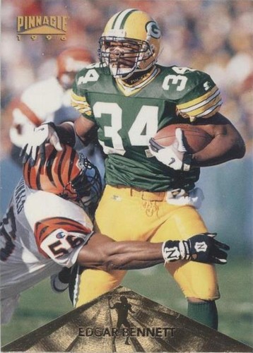 1996 Pinnacle Edgar Bennett #54