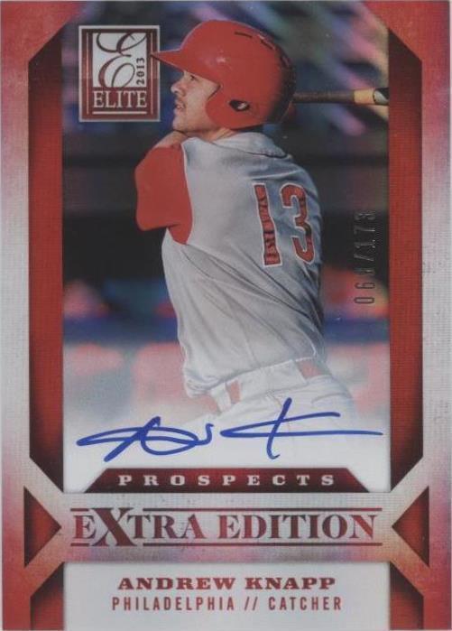 2013 Panini Elite Extra Edition - Andrew Knapp #133