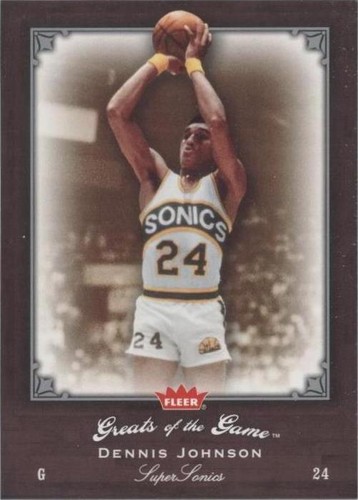 2005-06 Fleer Greats of the Game - Dennis Johnson #49
