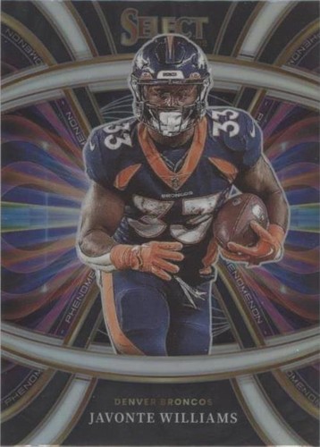 2022 Panini Select Javonte Williams #PHE-8