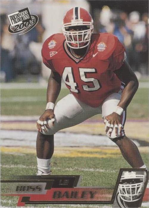 2003 Press Pass Boss Bailey #G43