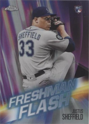 2019 Topps Chrome - Justus Sheffield #FF-12