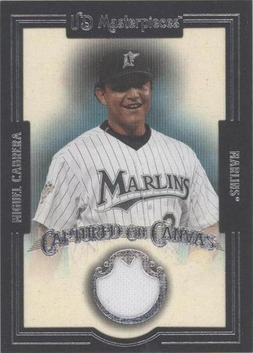 2007 UD Masterpieces - Miguel Cabrera #CC-MC