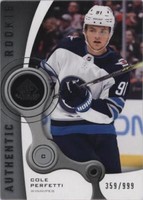 2021-22 Upper Deck SP Game Used - Cole Perfetti #R-80