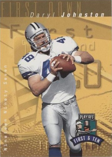 1997 Playoff First & Ten Daryl Johnston #150
