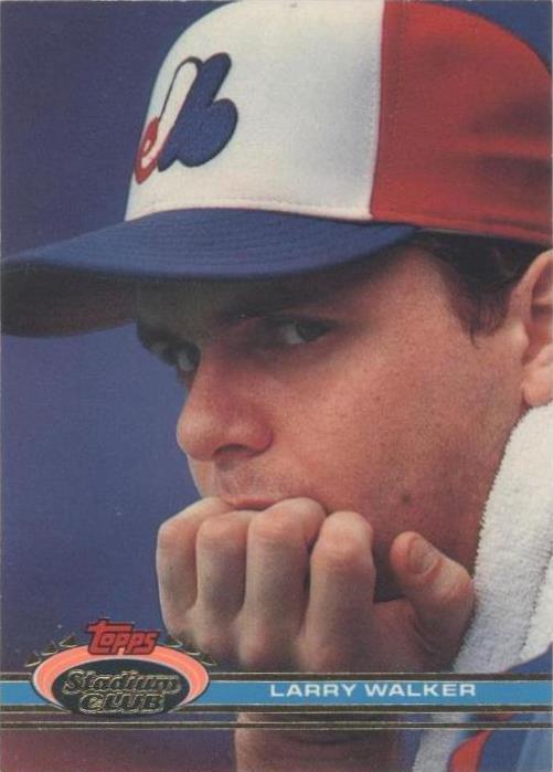 Topps Stadium Club 1991 - Larry Walker #93