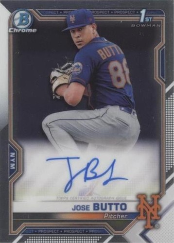 2021 Bowman Chrome - Jose Butto #CPA-JBU