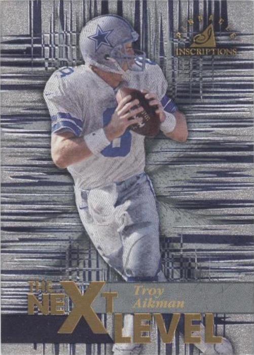 1997 Pinnacle Inscriptions Troy Aikman #36