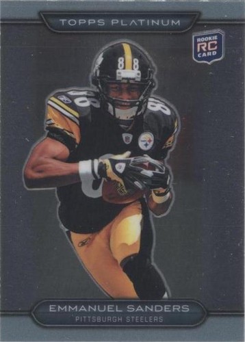 2010 Topps Platinum Emmanuel Sanders #75