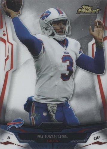 2014 Topps Finest EJ Manuel #58