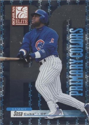 2001 Donruss Elite - Sammy Sosa #PC-21