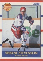 1990-91 Score - Shayne Stevenson #405