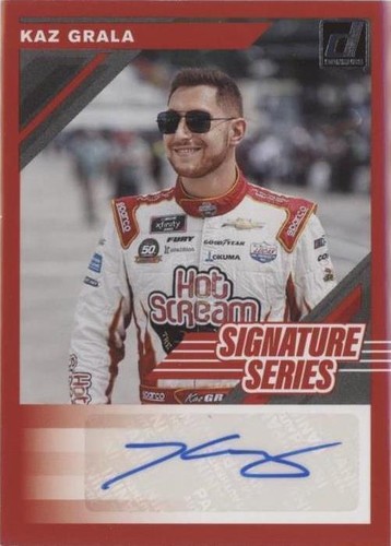 2020 Panini Donruss NASCAR - Kaz Grala #SS-KG