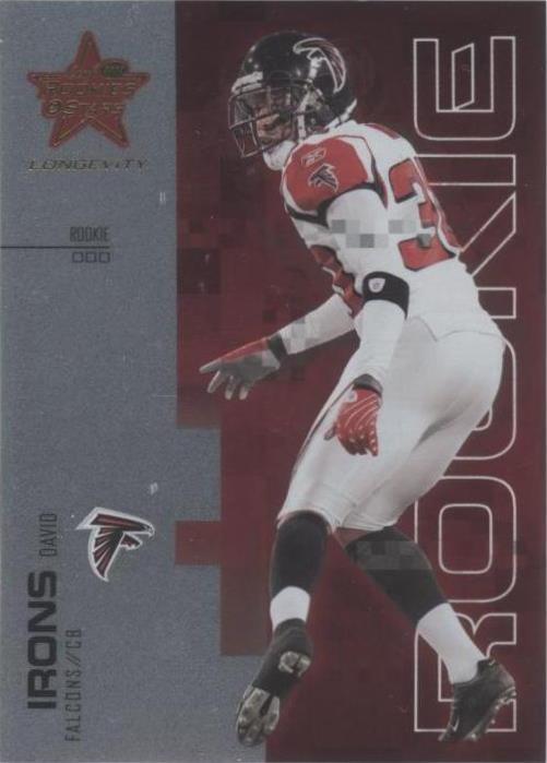 2007 Leaf Rookies & Stars Longevity David Irons #136