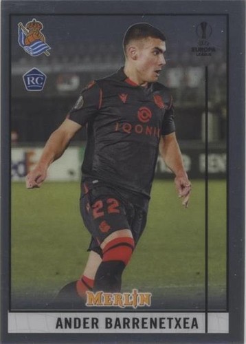 2020-21 Topps Merlin Collection Chrome UCL Ander Barrenetxea #36