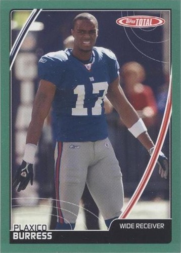 2007 Topps Total Plaxico Burress #409