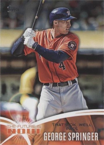 2014 Topps Update Series - George Springer #FN-GS3