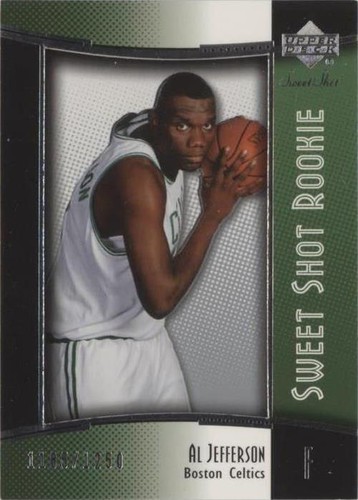 2004-05 Upper Deck Sweet Shot - Al Jefferson #112