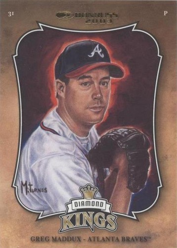 セール【究極 1of1】G MADDUX TIMELESS TREASURES 2003 Donruss Timeless Treasures Greg Maddux Game Used Jersey