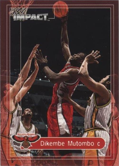 1999-00 Skybox Impact - Dikembe Mutombo #154
