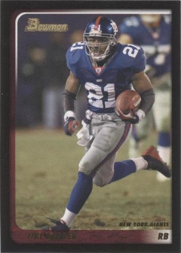2003 Bowman Tiki Barber #33