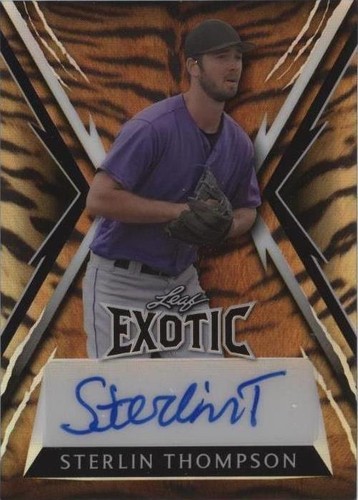 2023 Leaf Exotic - Sterlin Thompson #BA-ST1