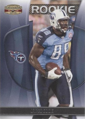 2009 Donruss Gridiron Gear Jared Cook #154