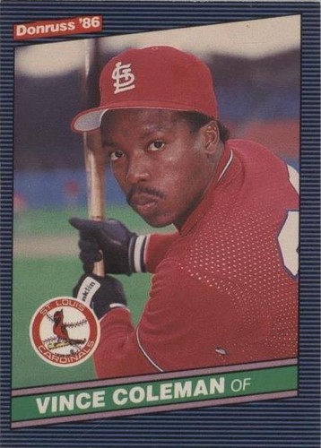 1986 Donruss - Vince Coleman #181
