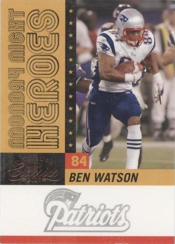 2007 Donruss Classics Ben Watson #MNH-14
