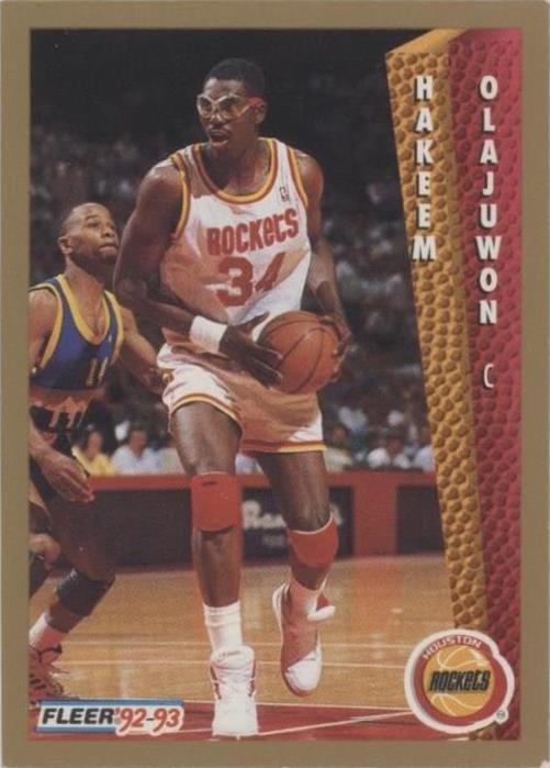 Fleer 1992-93 - Hakeem Olajuwon #19