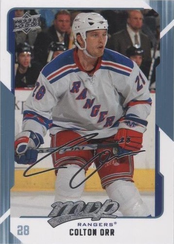 2008-09 Upper Deck MVP - Colton Orr #197