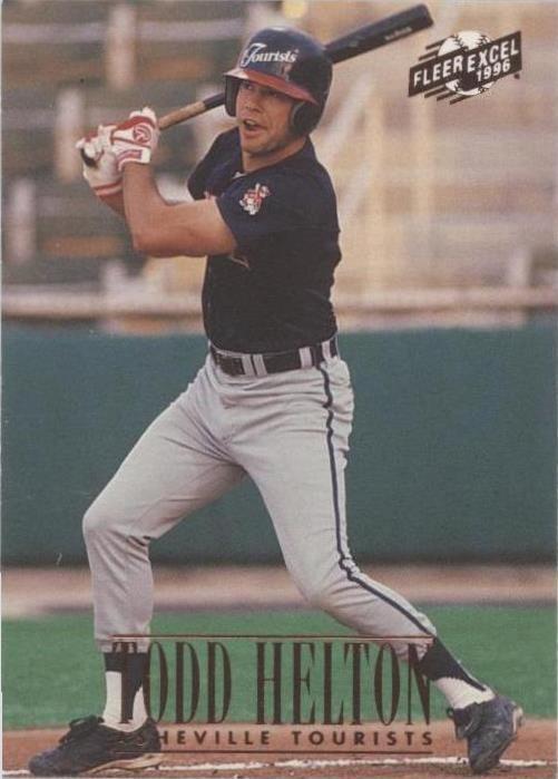 Fleer Excel 1996 - Todd Helton #154