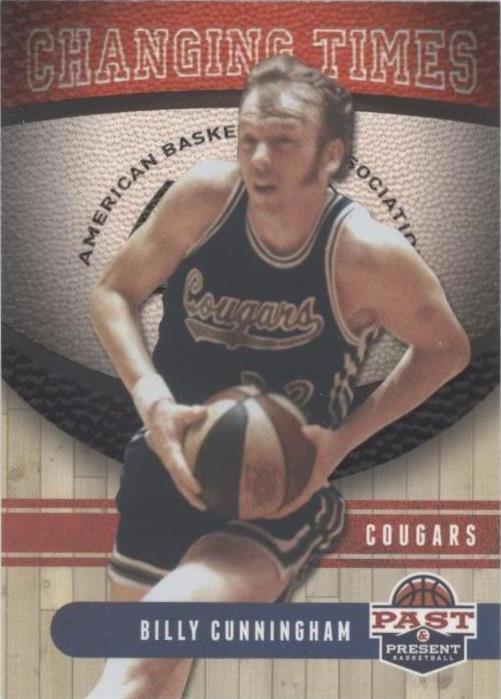 2011-12 Past & Present - Billy Cunningham #18