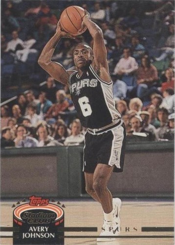 1992-93 Topps Stadium Club - Avery Johnson #341