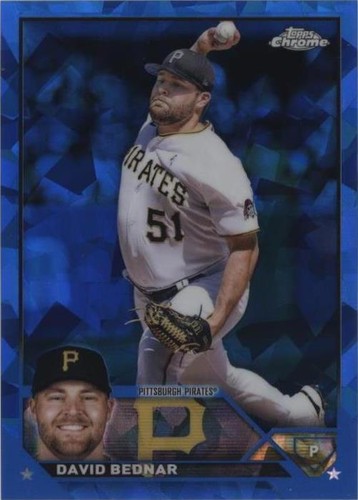 2023 Topps Chrome Sapphire Edition - David Bednar #553