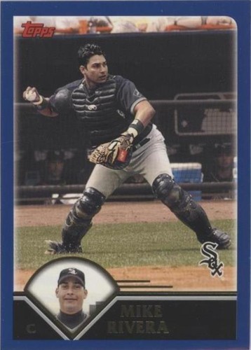 2003 Topps Traded & Rookies - Mike Rivera #T11