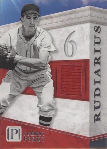 2016 Panini Pantheon - Johnny Pesky #R-JP
