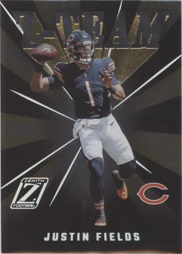 2022 Panini Zenith Justin Fields #ZT-12