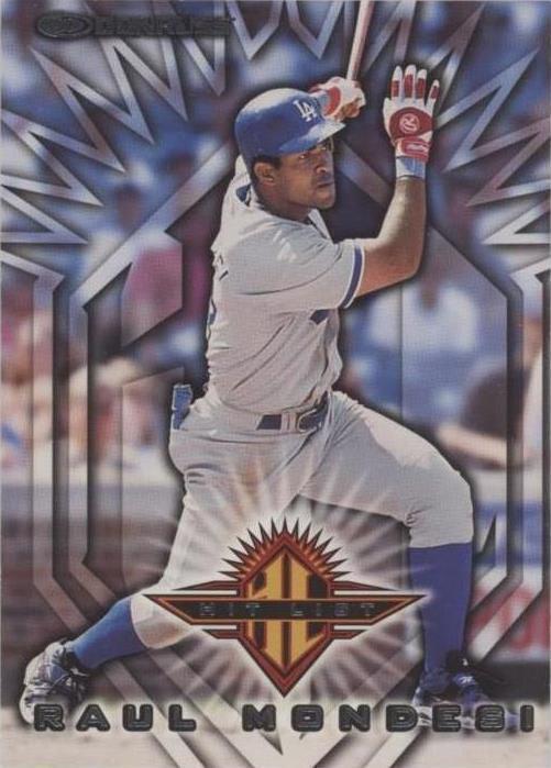Raul Mondesi Baseball 1998 Season Sports Trading Cards