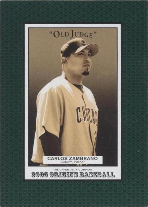 Upper Deck Origins 2005 - Carlos Zambrano #58