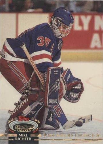 1992-93 Topps Stadium Club - Mike Richter #242