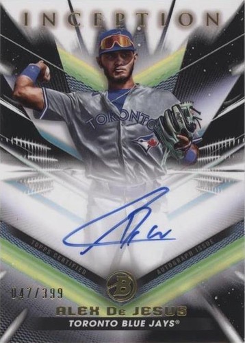 2023 Bowman Inception - Alex De Jesus #BPA-AD