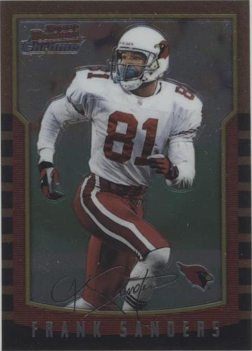 2000 Bowman Chrome Frank Sanders #16
