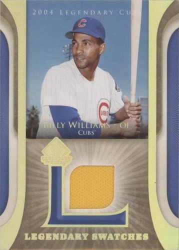 2004 SP Legendary Cuts - Billy Williams #LSW-BW