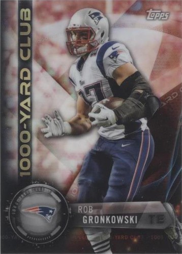 2015 Topps Chrome Rob Gronkowski #AT1K-RG