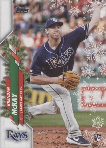 2020 Topps Holiday - Brendan McKay #HW91