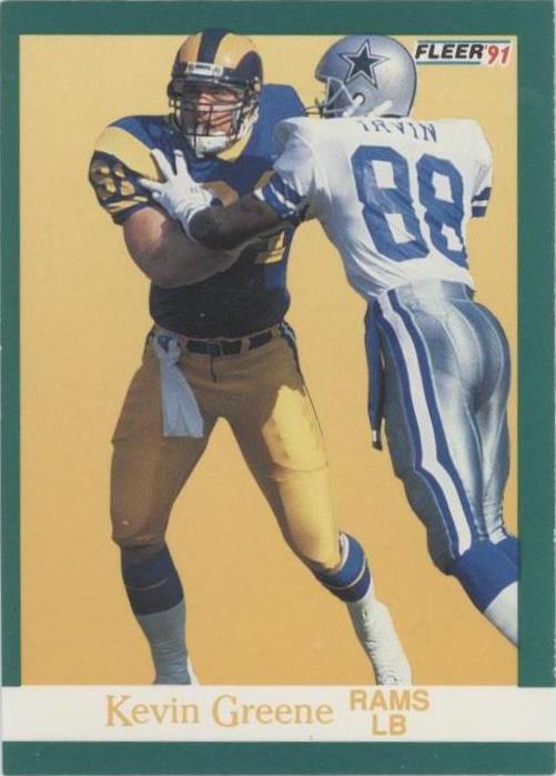 Fleer Kevin Greene 1991 #269